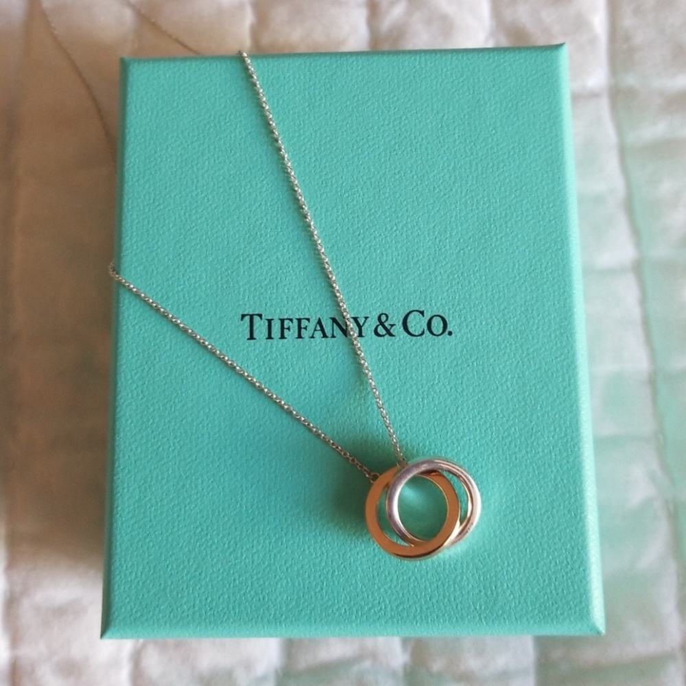 FINAL PRICE  Tiffany and Co Gold & Silver Necklace